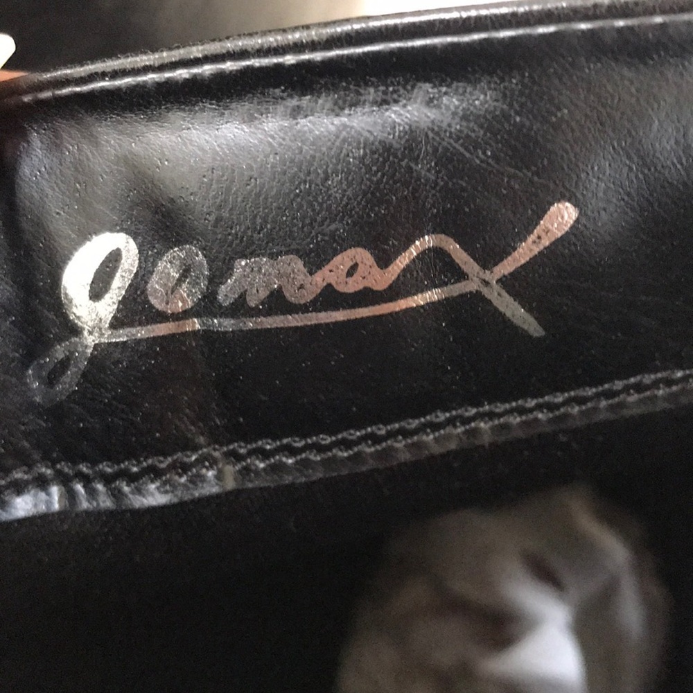 GOMAX Size 10 black knee high zippered boots - Picture 5 of 11